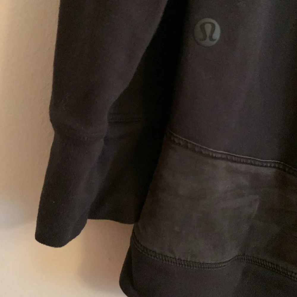 lululemon athletica Black Cowl Neck Sweater - Preloved